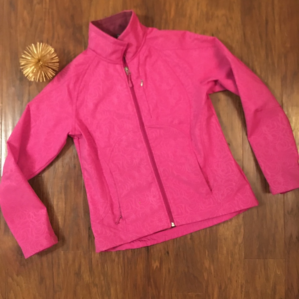 Double Diamond Jacket Women’s Activewear Fur Lined Fuchsia
